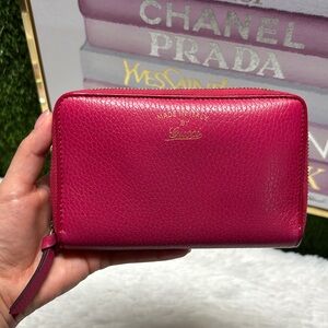 ❤️ Gucci Pink Wallet A1216M85